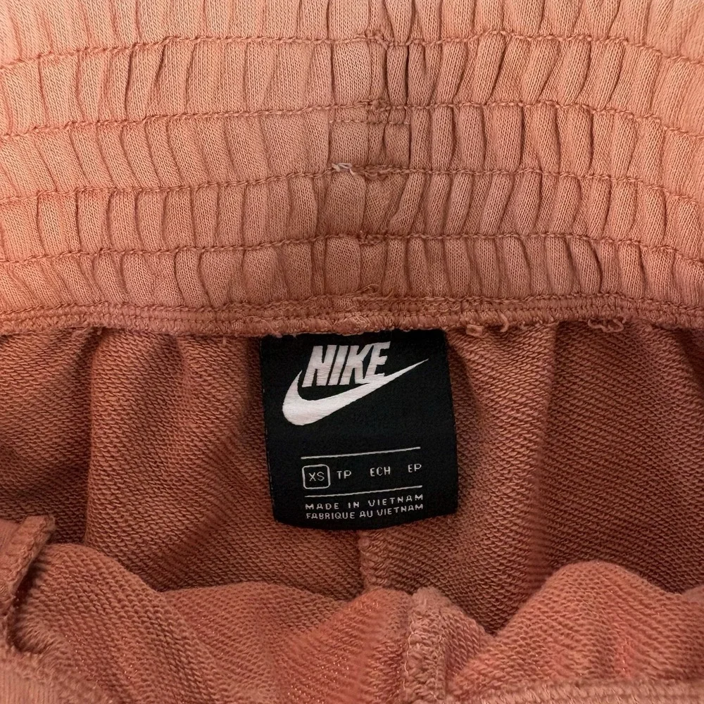 Nike Sportswear High Waist Sweat Shorts Women's Terracotta Lounge Athleisure XS